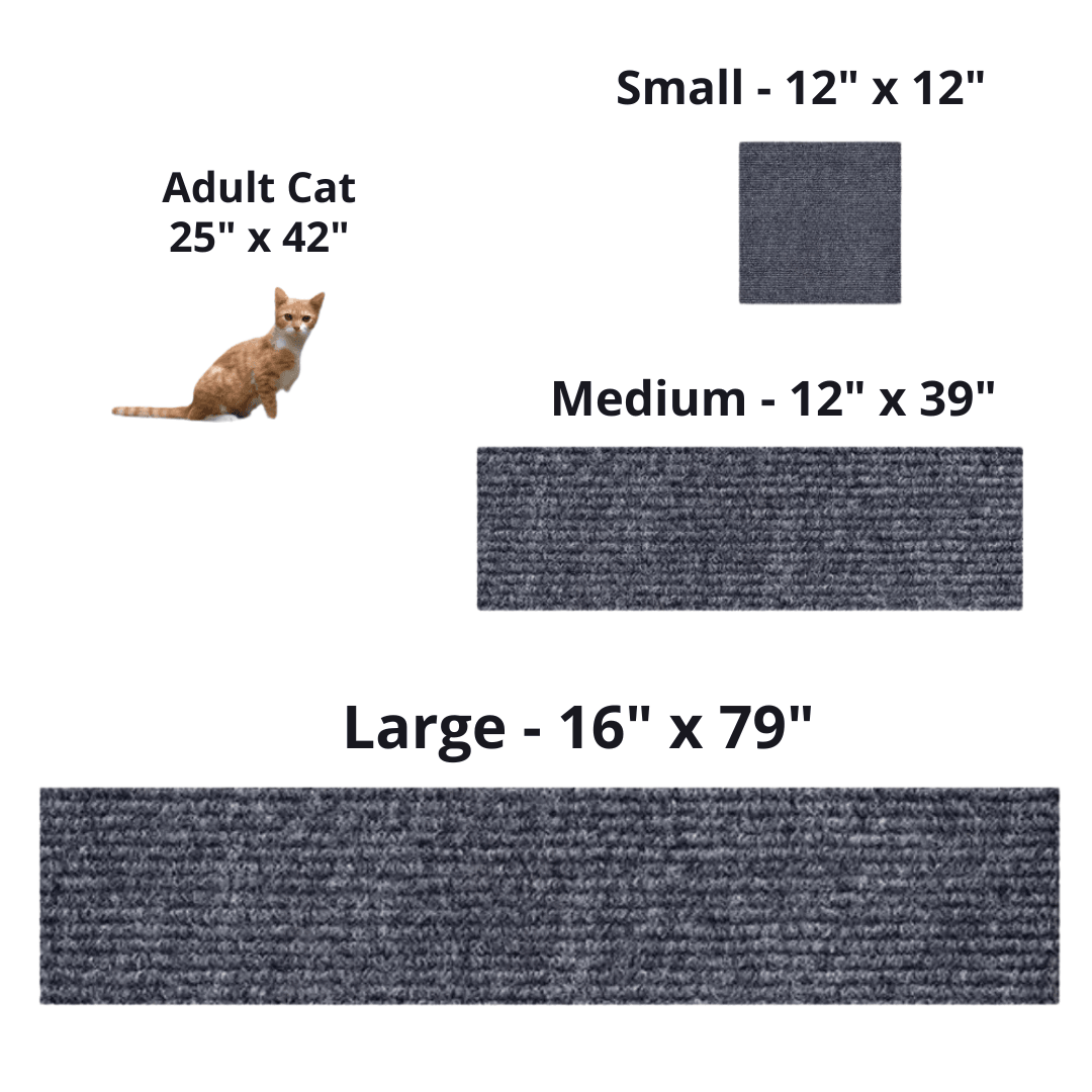 Adhesive Scratch Carpet Protector for Cats