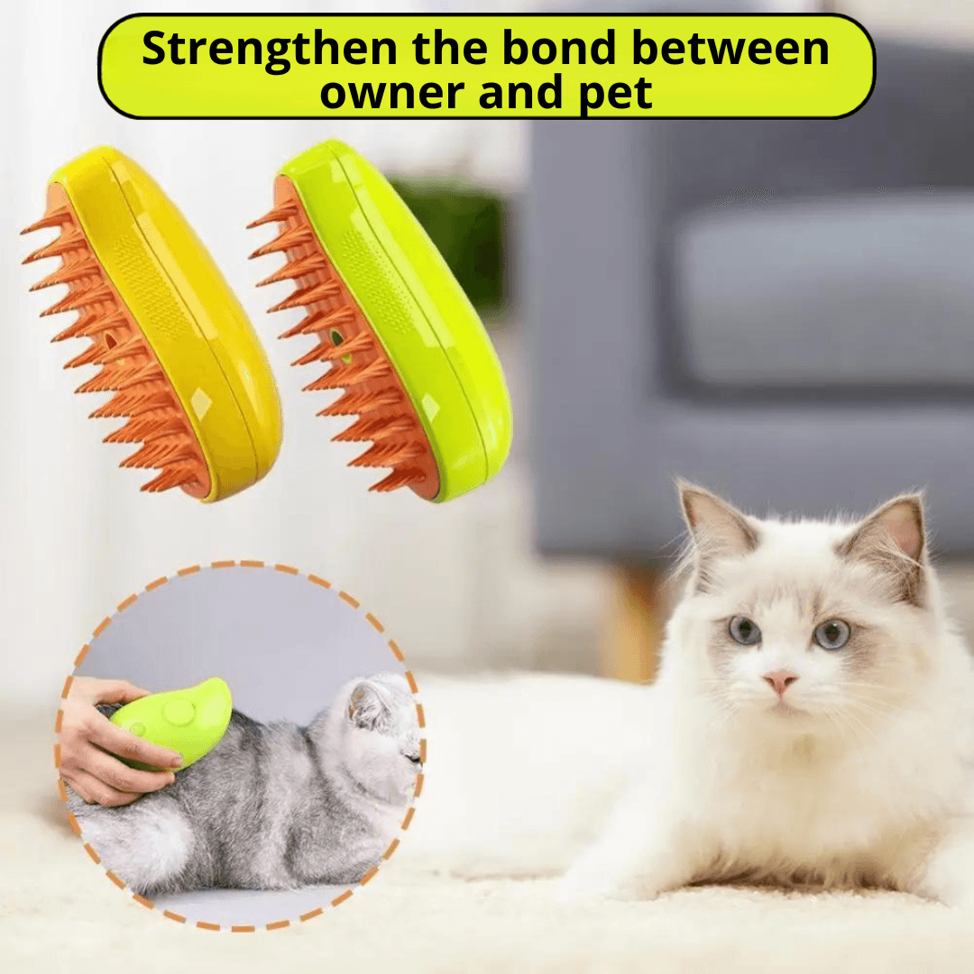 Rechargeable Steam Brush for Pets