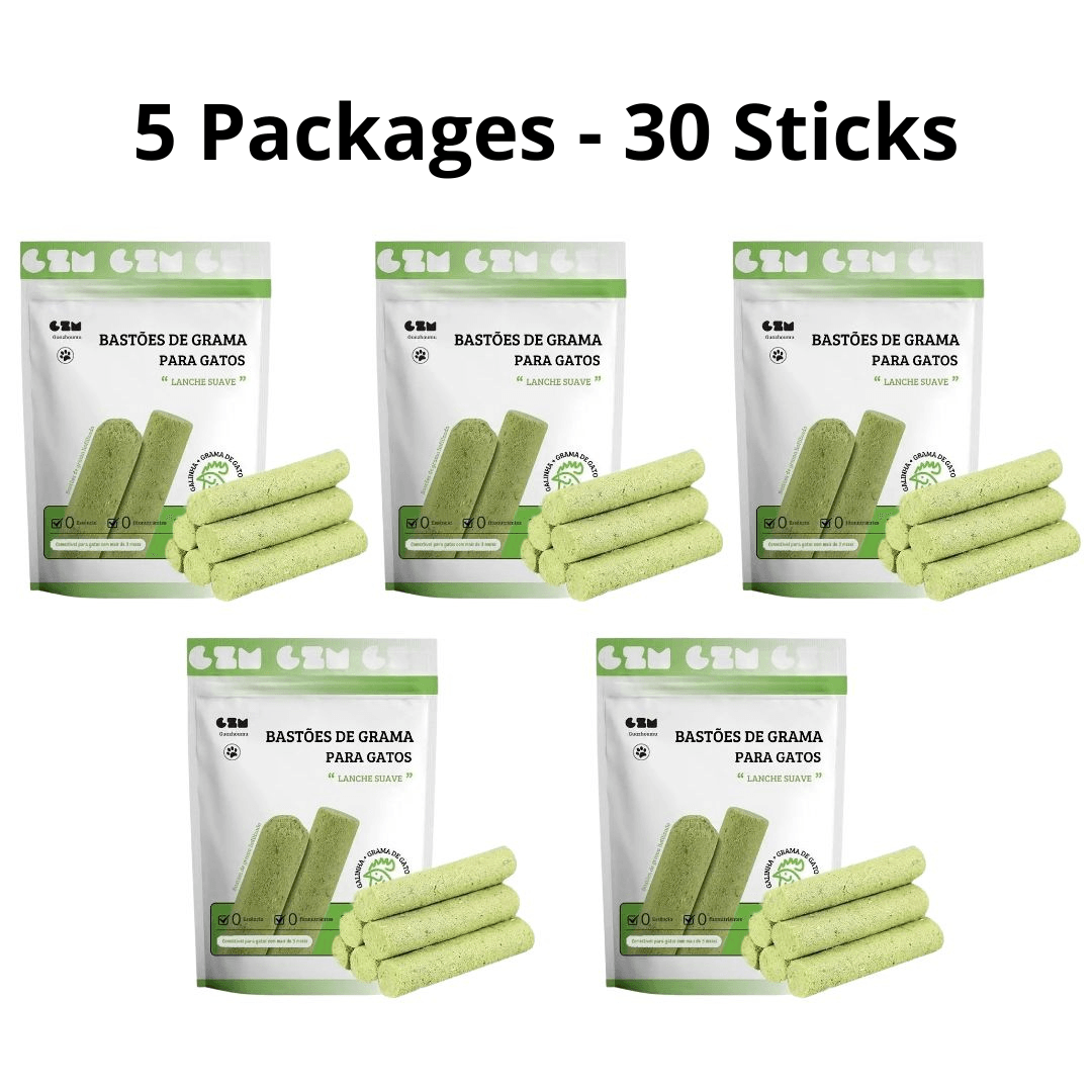 Edible Grass Sticks for Cats