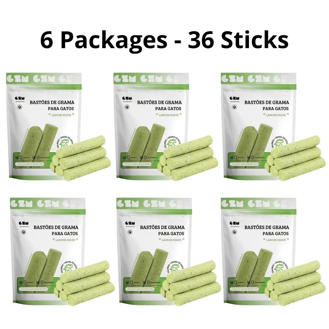 Edible Grass Sticks for Cats