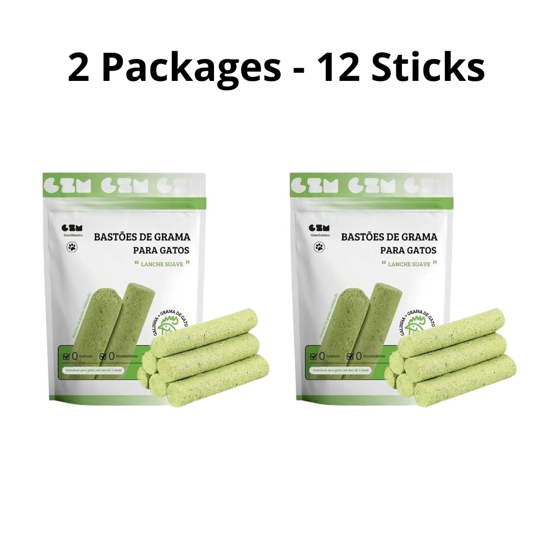 Edible Grass Sticks for Cats