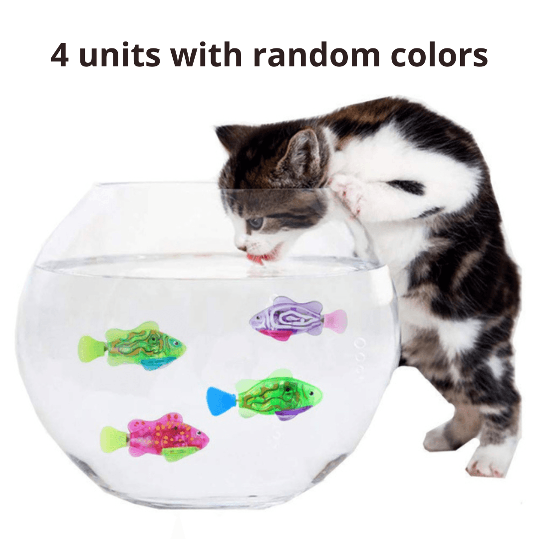 Robotic Swimming Fish Toy for Cats