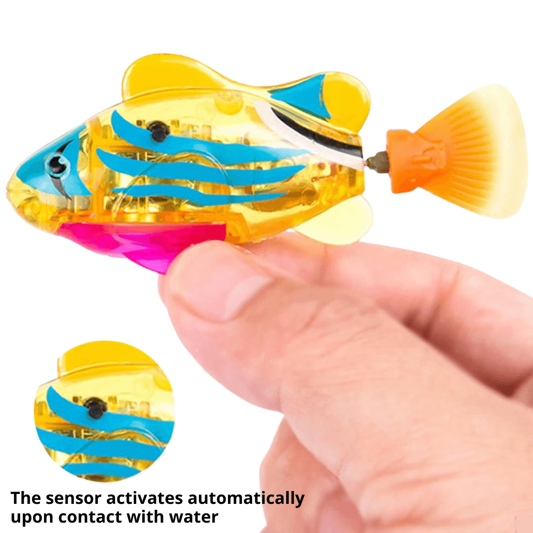 Robotic Swimming Fish Toy for Cats