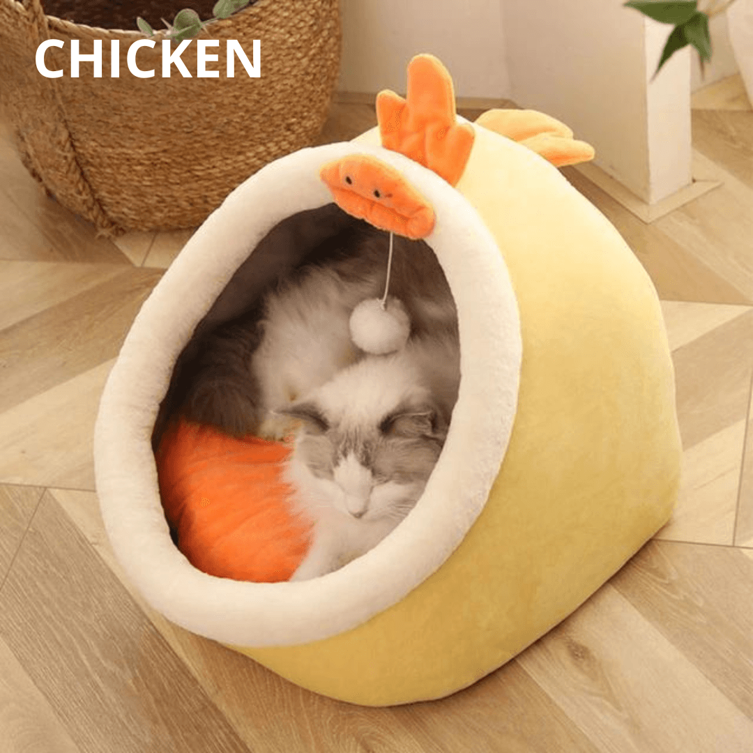 Large Super Cozy Hollow Bed for Cats