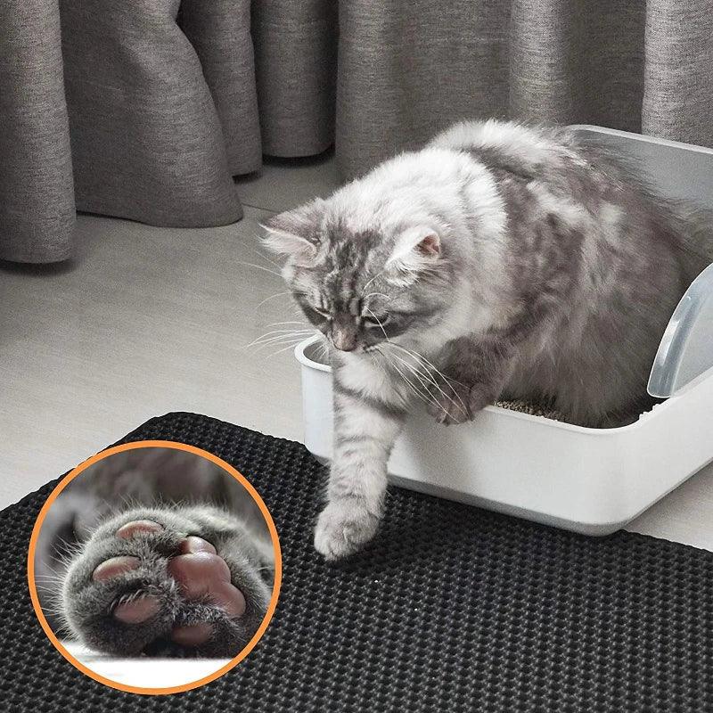 Hygienic Litter Grain Collector Mat for Cats