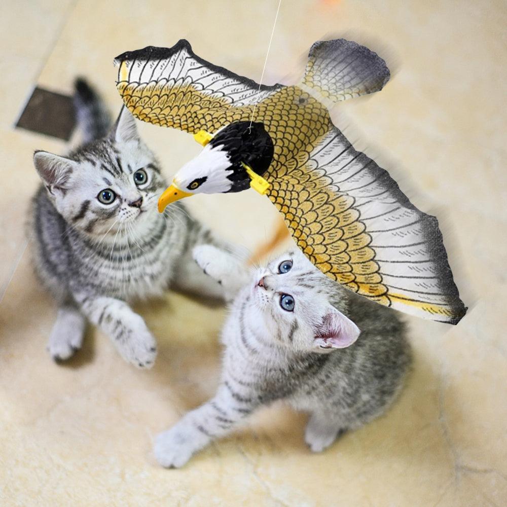 Interactive Electric Ceiling Bird Toy for Cats