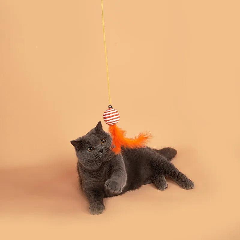 Hanging Toy with Suction Cup for Cats